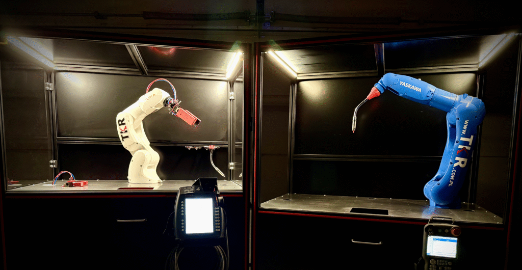 Yaskawa & KUKA stanowisko szkoleniowe
